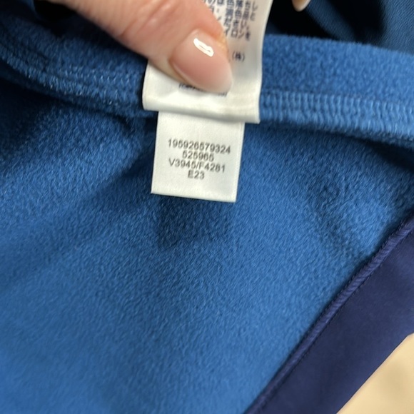 LAND’S END Women’s Stretch Softshell Fleece Hooded Jacket, Size S (6/8), EUC - Picture 9 of 9